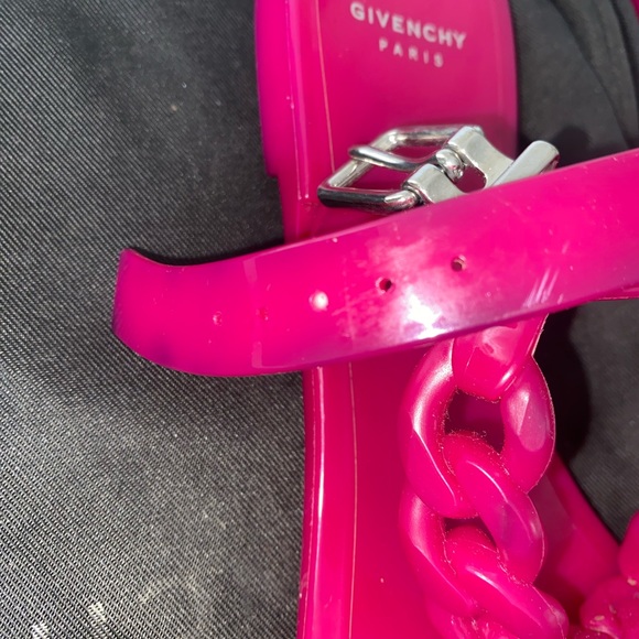 GIVENCHY FUSHIA SANDALS 39 - Picture 5 of 6